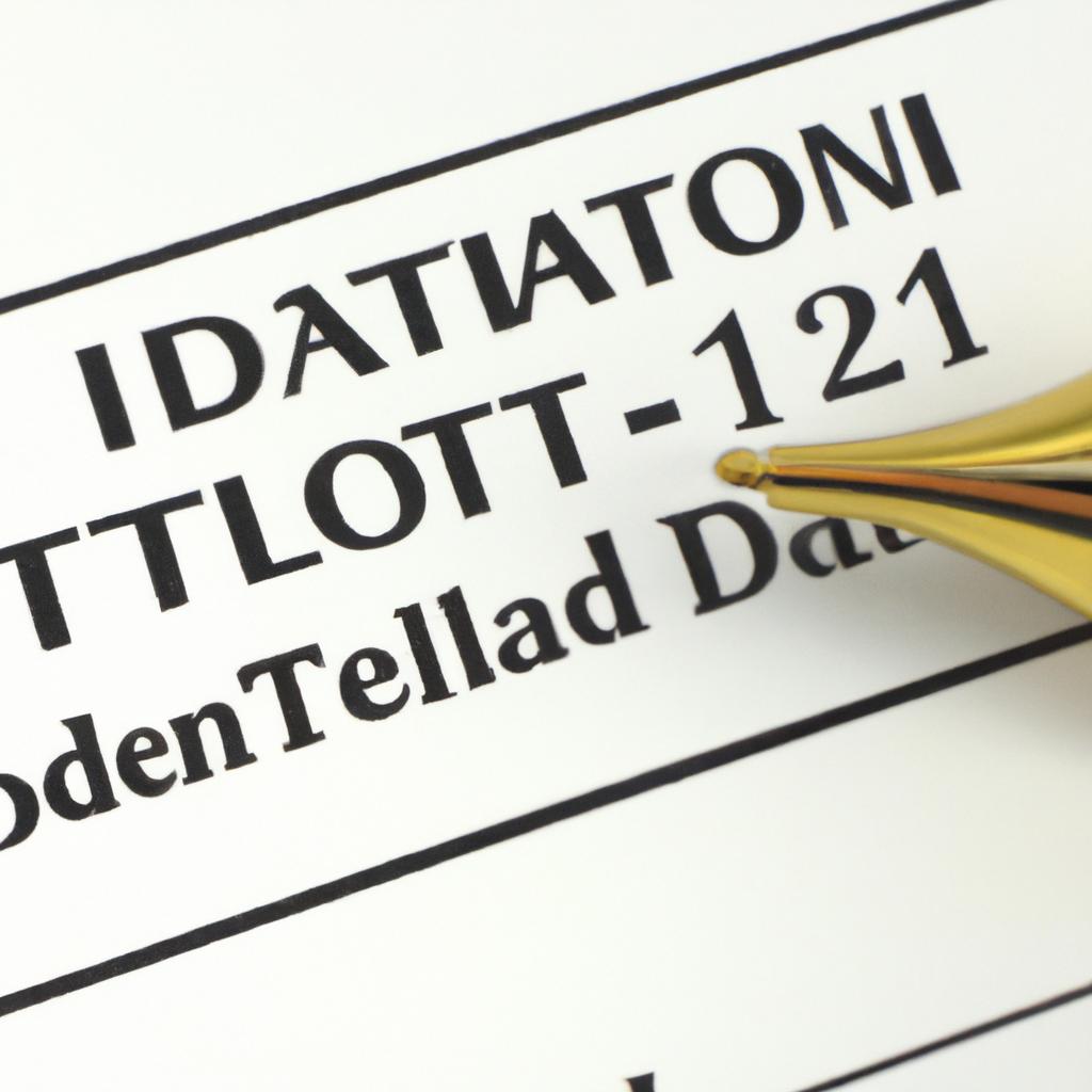 Utilizing a ​Tax ID Number to Efficiently‍ Administer an Estate's Financial Affairs