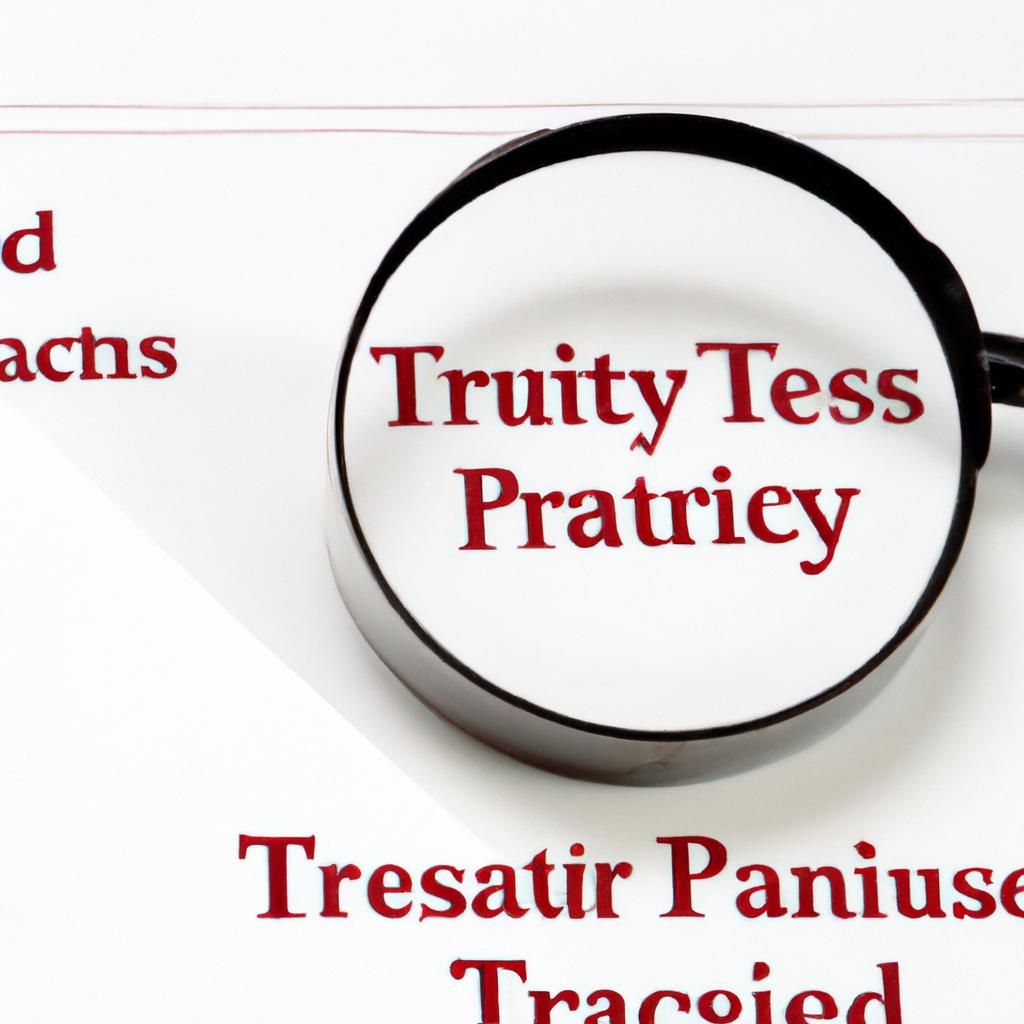 Understanding the Privacy of‌ Trusts in Public Records